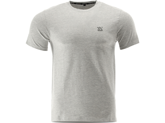 T-SHIRT SÉRIE ALTA MELANGE CINZENTO COM TAMANHO DE ELASTANO. S