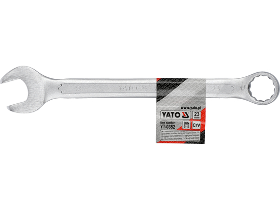 LLAVE COMBINADA CON CABEZA PULIDA 23 MM