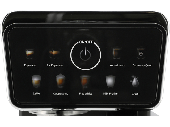 MACCHINA PER CAFFÈ ESPRESSO CON MONTALATTE 1350W