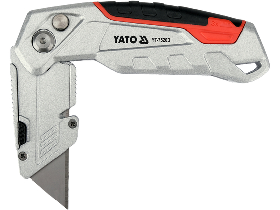 CUCHILLO CON HOJA TRAPEZOIDAL RETRÁCTIL