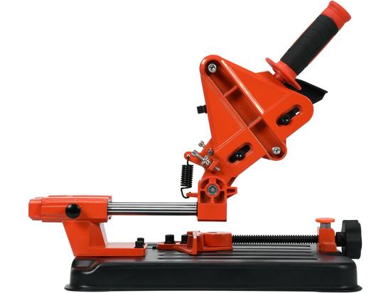 SOPORTE PARA AMOLADORA DE 125 MM CON FUNCIÓN DE AVANCE Y CORTE EN ÁNGULO