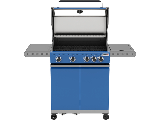 PARRILLA DE GAS ITAMI 4+1, 14,5KW, AZUL