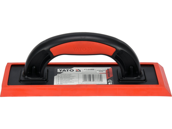 GALLEGGIANTE IN GOMMA PER STUCCATURA 250 X 95 MM