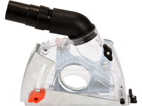 COPERCHIO CON ASPIRAZIONE POLVERE PER TAGLIO CON SMERIGLIATRICE 125MM