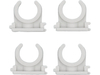 SUPPORTI DI MONTAGGIO CLIPS PER INSTALLATORE APERTI PER TUBI 15-16MM 4 PZ.