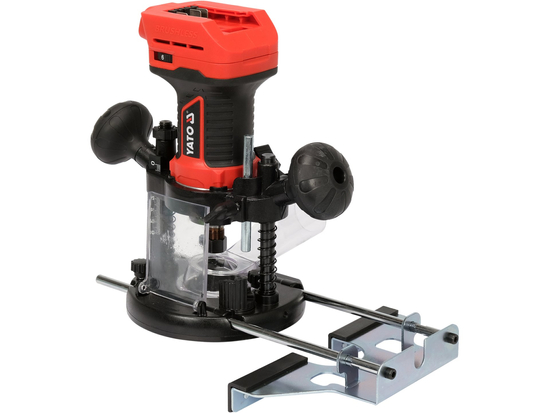 18V ФРЕЗЕР 3В1 (BL; 8000-26000MIN-1; ДРЪЖКА 6/8ММ) БЕЗ БАТЕРИЯ.