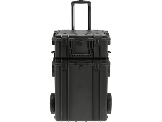 BOÎTE À ROULETTES + VALISE