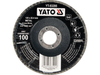 RUOTA LAMELLARE CONVESSA 125MM P100