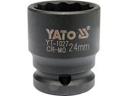BI-HEXAGONAL IMPACT SOCKET 1/2''X24MM