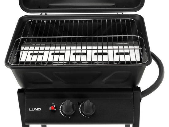 GRILL GAZOWY BAVEN, 2 PALNIKI 5,5KW CZARNY