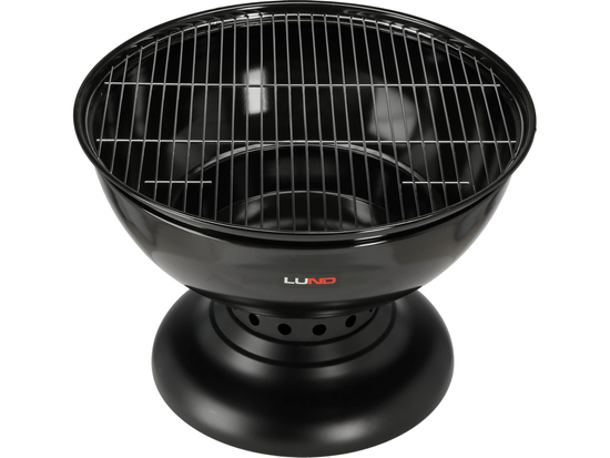 CHEMINÉE EN ACIER AVEC GRILLE 54CM