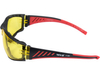 LUNETTES DE PROTECTION COMFORT+ JAUNES AVEC PROTECTION CONTRE LA BUÉE