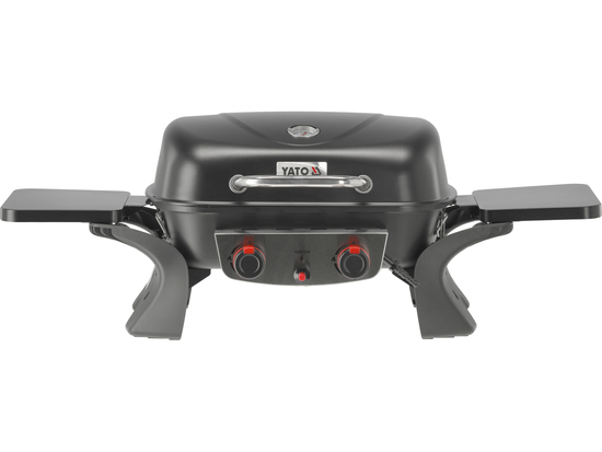 PRENOSNÝ PLYNOVÝ GRIL YAKE, 2 HORÁKY, 5KW YAKE