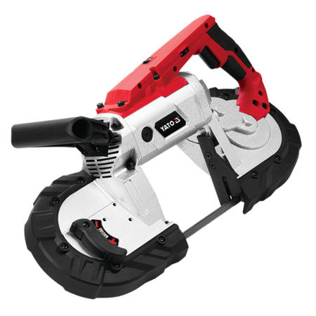 PÁSOVÝ ŘEZACÍ STROJ SE ZÁKLADNÍM (ODNÍMATELNÝM) 1100W DOSAH ŘEZÁNÍ 127MM X 127MM