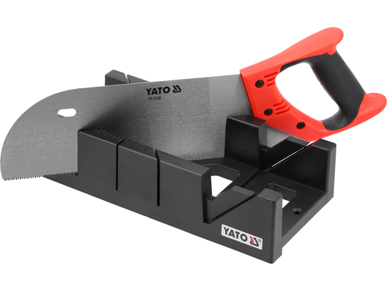  PLASTIC MITER BOX WITH DOVETIAL SAW 350MM