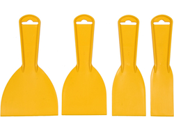 MŰANYAG SPATULA 4 DB. 40,60,80,100MM