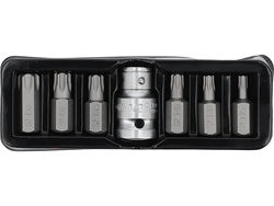PUNTAS DE DESTORNILLADOR DE SEGURIDAD TORX, JUEGO DE 7