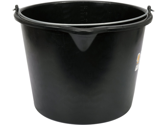 STAVEBNÉ VEDRO ČIERNE S VÝPUKOU 20L