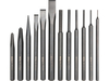  CHISEL AND PUNCH SET 12 PCS, CRV