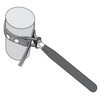 CHIAVE A NASTRO PER FILTRI OLIO 80-160 MM