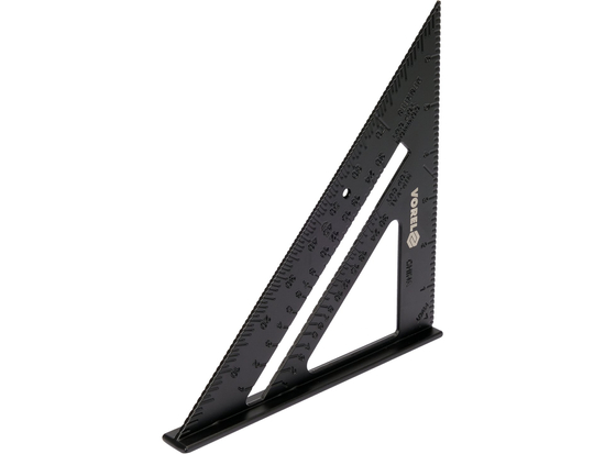 BARRE D'ANGLE EN ALUMINIUM AVEC PIED 250 MM