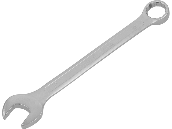 COMBINATION SPANNER, POLISHED HEAD 27 MM
