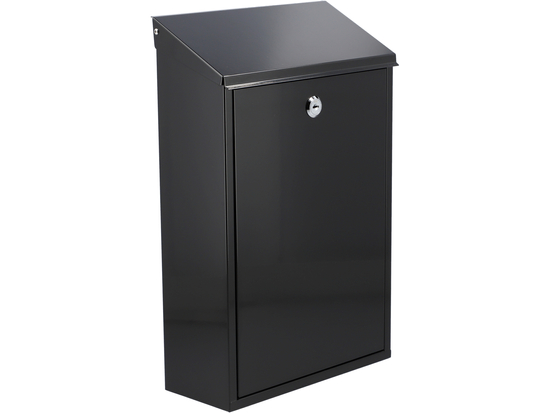 LAIŠKŲ DĖŽUTĖ 400X250X100MM - JUODA