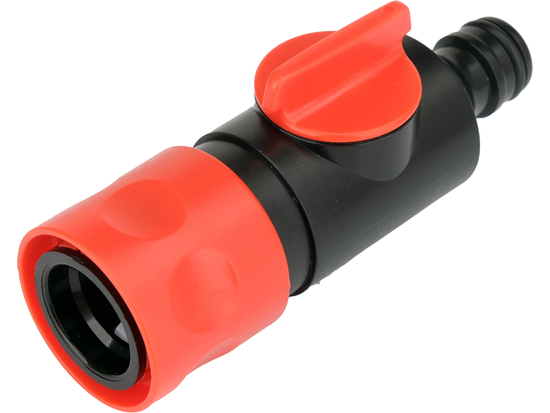 ACOPLADOR RÁPIDO CON VÁLVULA Y CONECTOR