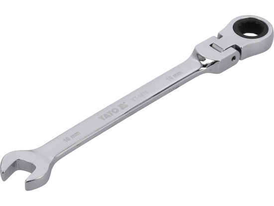 LLAVE COMBINADA CON CARRACA Y ARTICULACION 10 MM