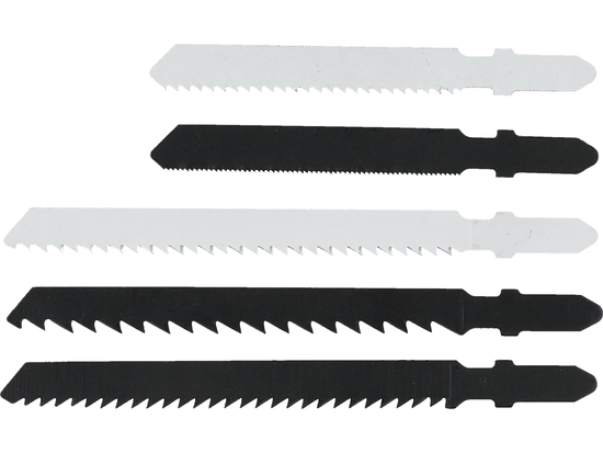 JIG SAW BLADES TYPE T, MIX- FOR WOOD AND METAL, 5 PCS