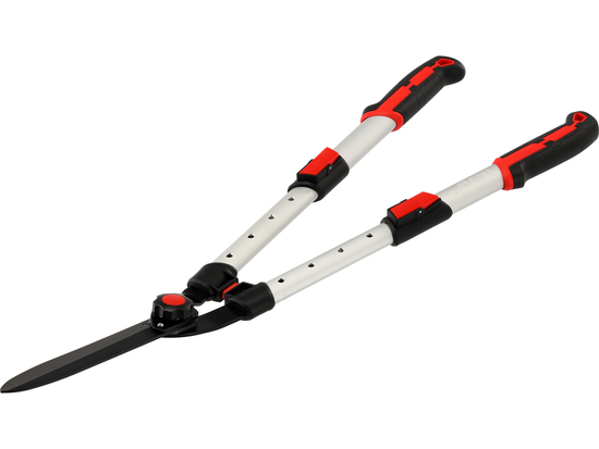 TELESCOPIC STRAIGHT CUTTING EDGE HEDGE SHEARS 660-825MM