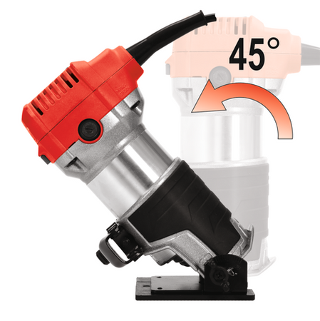 FRESABORDA 710W PER LAMINATI + GUIDA SLITTA PER FRESE DA 6MM E 8MM