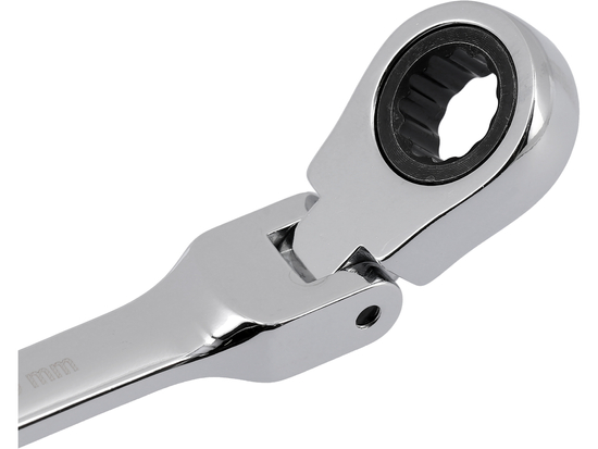 LLAVE COMBINADA CON CARRACA Y ARTICULACION 11 MM