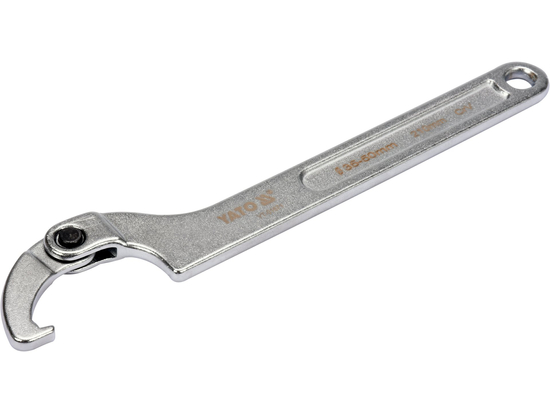 CHIAVE A GANCIO CON NASO SNODATA 35-50 MM