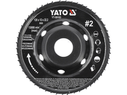 FRESA RASPA COMPLETA CONVESSA 120X12 N.2 PER SMERIGLIATRICE ANGOLARE