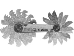 FÉSŰ MÉRŐ METRIKUS MENETHEZ 60°, 24 SABLON, 025-6,0 MM