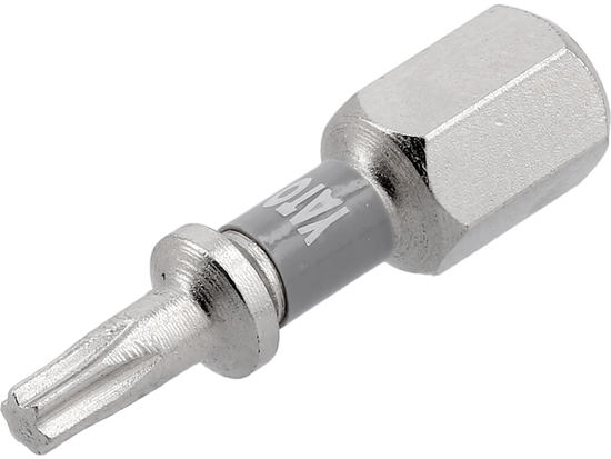 SCREWDRIVER BITS 1/4 25MM T10 2PCS NI