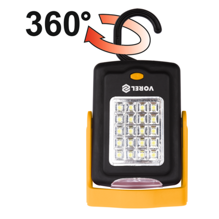 ΠΕΡΙΣΤΡΕΦΟΜΕΝΟ ΛΑΜΠΑ 20+3 LED