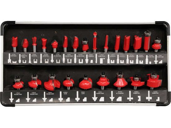 ROUTER BIT SET 24 PCS