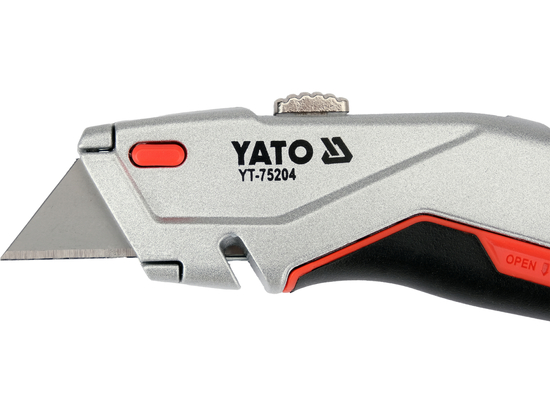 UTILITY KNIFE WITH TRAPEZOID BLADE