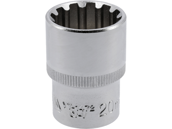  SPLINE SOCKET 1/2'', 20 MM