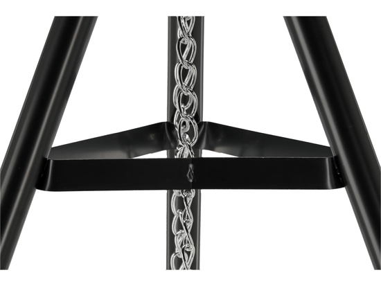 GRIL SUSPENDU SUR TRÉPIED, GRILLE 56.5CM