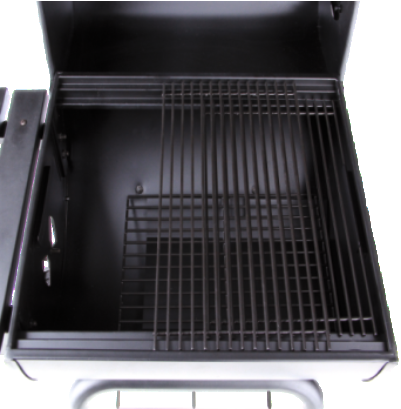 CHARCOAL GRILL WITH LID GRATE 47*34CM