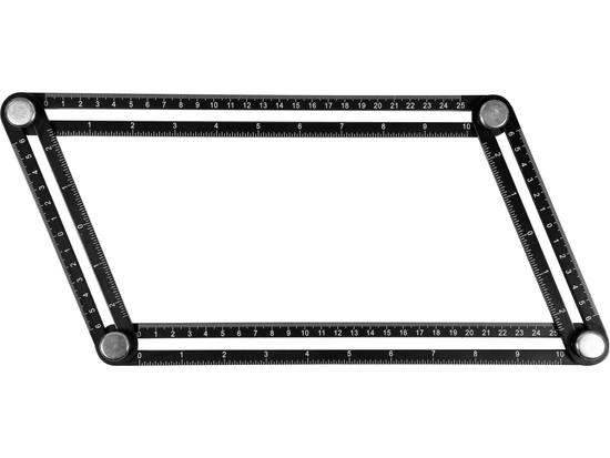 SUPPORT D'ANGLE RÉGLABLE POUR TRANSFERT DE DIMENSIONS - MÉTAL
