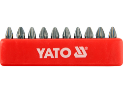 SCREWDRIVER BIT SET, 10 PCS PH2X25 MM