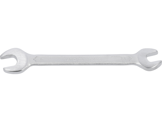 CHIAVE APERTA CON TESTA LUCIDA 13X17 MM