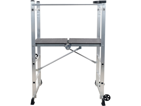 PONTEGGIO PIEGHEVOLE CON PIATTAFORMA DI LAVORO