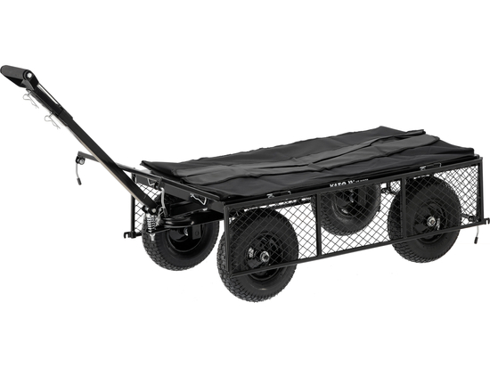 XL ΚΑΡΟΤΣΙ ΚΗΠΟΥ 450KG ΜΕ ΚΑΛΥΜΜΑ