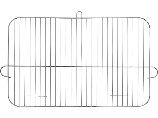 SZÉN GRILL POLCVAL, RÁCS 48 X 26,5CM