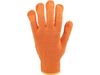 GUANTI IN COTONE MACULATO ARANCIONE ''SFD''